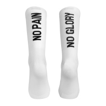 Kempa Sports Sock STMNT (No Pain No Glory) white/black - 1 pair