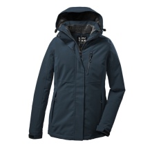 Killtec Winter Jacket KOW 140 with Hood (waterproof and windproof) light petrol ladies