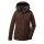 Killtec Winter Jacket KOW 140 with Hood (waterproof and windproof) cappuccino brown Ladies
