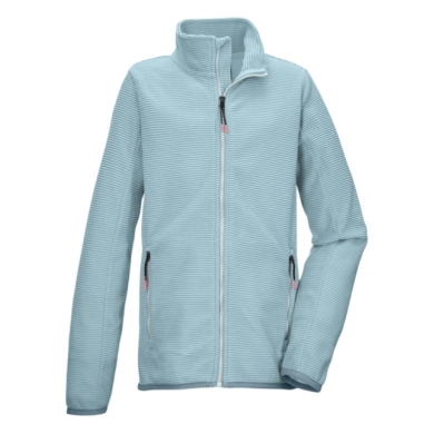 Killtec Fleece Jacket KOS 161 (with Stand-up Collar) Ice Blue Girls