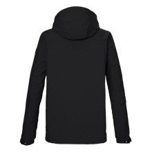 Killtec transitional jacket/functional jacket KOS 52 with hood (waterproof, windproof) black men's