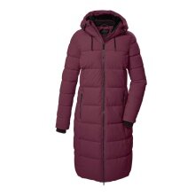 Killtec Winter Coat KOW 56 QLTD with Hood (breathable, windproof, water-repellent) purple Ladies