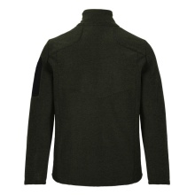 Killtec Knitted Fleece Jacket Kow 28 with Stand-up Collar (high wearing comfort) dark olive green Men