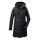 Killtec Winter Down Coat with Detachable Hood (Parka, Water and Wind Resistant) Black Women