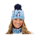 Krimson Klover Hat (Pom Pom) Bernie Beanie - navy blue/light blue/white Ladies - 1 piece