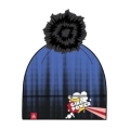 Krimson Klover Hat (Pom Pom) Pop Art Beanie - blue/black Ladies - 1 piece