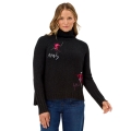 Krimson Klover Sweater Pullover Janica (Wool Blend) black Ladies