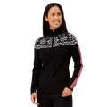 Krimson Klover Sweater Pullover Summit 2.0 Zip Neck (Merino wool) black ladies