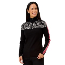 Krimson Klover Sweater Pullover Summit 2.0 Zip Neck (Merino wool) black ladies