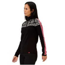 Krimson Klover Sweater Pullover Summit 2.0 Zip Neck (Merino wool) black ladies