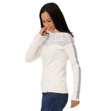 Krimson Klover Sweater Pullover Summit 2.0 Zip Neck (Merino wool) white ladies