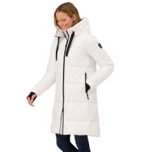 Krimson Klover Winter Down Coat Compass Long Down (with hood, thermal insulation) white ladies