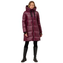Krimson Klover Winter Down Coat Compass Long Down (with hood, thermal insulation) burgundy ladies