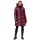 Krimson Klover Winter Down Coat Compass Long Down (with hood, thermal insulation) burgundy ladies