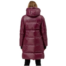 Krimson Klover Winter Down Coat Compass Long Down (with hood, thermal insulation) burgundy ladies