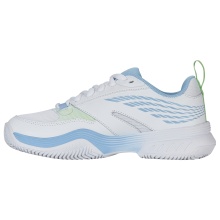 KSwiss Speedex HB Clay/Sand Court Tennis Shoes 2025 - white/blue/lime green ladies