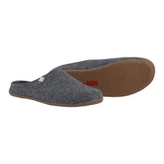 Living Kitzbuhel Slippers Felt Slipper (Wool) Swiss Cross light grey Women