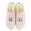Living Kitzbühel Slippers Fleece Smiley (Cotton) Pink Ladies