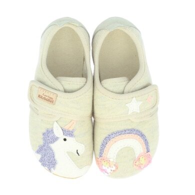 Living Kitzbühel Slippers Unicorn Magic Velcro Model Natural Toddlers (31-35)