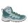 Lowa Maddox Pro Mid GTX Junior Hiking Shoes (Textile/Suede, waterproof) smoke green/mint green children
