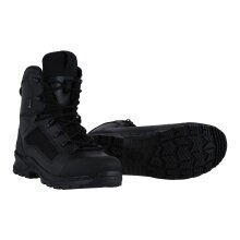Lowa Military Boots Work Shoes Breacher GTX Mid (Smooth Leather, Waterproof) Black Men