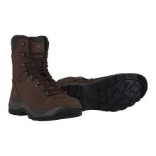 Lowa Military Boots Work Shoes Renegade II N GTX High TF (Nubuck Leather, Waterproof) Dark Brown Men's