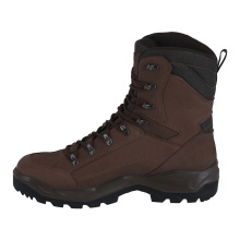 Lowa Military Boots Work Shoes Renegade II N GTX High TF (Nubuck Leather, Waterproof) Dark Brown Men's