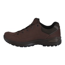 Lowa Renegade EVO Low WIDE GTX 2025 Hiking Shoes (All-Terrain, Nubuck Leather, Waterproof) espresso brown/black Men's