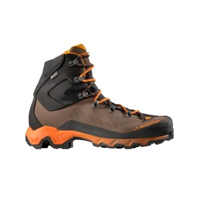 La Sportiva Aequilibrium Trek GTX Hiking Shoes (waterproof) brown/orange men's