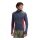 La Sportiva Fleece Jacket Aequilibrium Thermal Hoody (with hood, breathable) midnight blue/red men's