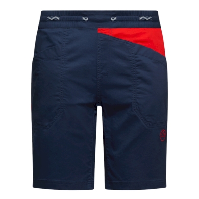 La Sportiva Climbing Hiking Shorts Bolt (optimal freedom of movement) short navy blue/red men's
