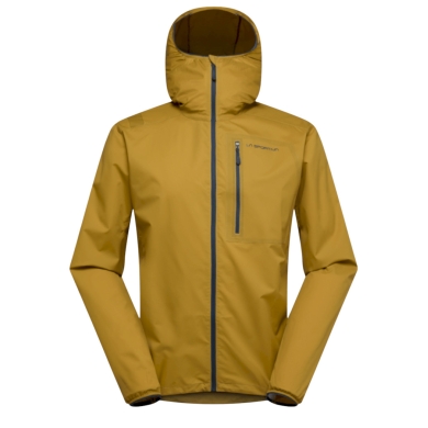 La Sportiva Climbing Hiking Jacket Wall Breeze Stretch (Mountaineering, windproof, lightweight) savannah yellow Men's