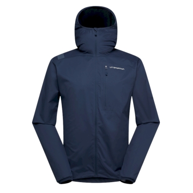 La Sportiva Wall Breeze Stretch Climbing Jacket (Mountaineering, windproof, lightweight) dark blue men's