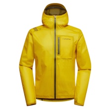 La Sportiva Trail Running Jacket Ethereal Pro (Hard Shell, Waterproof) Yellow Men's