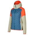 La Sportiva Trail Running Jacket Koro blue/orange/beige ladies