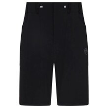 La Sportiva Hiking Shorts Scout Short (elastic waistband with drawstring, technical fabric combination) short black Men