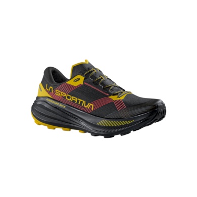 La Sportiva Prodigio Max Trail Running Shoes (for long distances) black/red/yellow men's