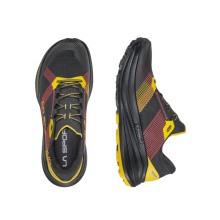 La Sportiva Prodigio Max Trail Running Shoes (for long distances) black/red/yellow men's
