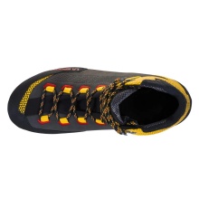 La Sportiva Trekking-Hiking Shoes Trango Tech Leather GTX (Nubuck leather, waterproof) black/yellow Men