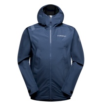 La Sportiva Discover Shell Softshell Jacket (windproof, waterproof) midnight blue men's