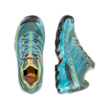La Sportiva Ultra Raptor II GTX Trail Running Shoes (waterproof) blue/yellow ladies