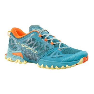 La Sportiva Trail Running Shoes Bushido III teal green/everglade for women