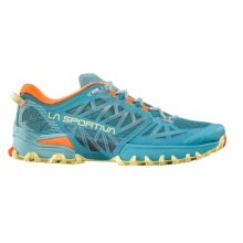 La Sportiva Trail Running Shoes Bushido III teal green/everglade for women