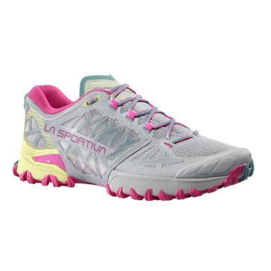 La Sportiva Trail Running Shoes Bushido III grey/purple/yellow ladies
