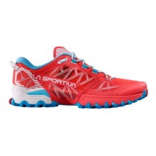 La Sportiva Trail Running Shoes Bushido III red/white/blue ladies