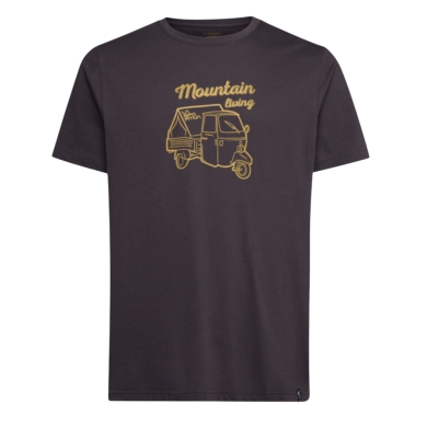 La Sportiva Hiking/Recreation T-shirt Ape - Mountain Living - (Cotton) onyx grey Men's