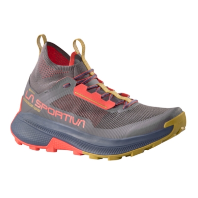 La Sportiva Prodigio Hike GTX Walking Shoes (Fast-Hiking, waterproof) onyx grey/red men's