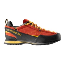 La Sportiva hiking shoes Boulder X (approach) red/black/yellow men's