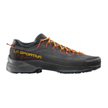 La Sportiva Hiking Shoes TX 4 Evo (Approach, Suede) Carbon Grey/Papaya Men's