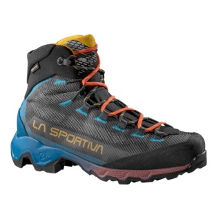 La Sportiva Hiking Shoes Aequilibrium Hike GTX (waterproof) carbon grey/tropic blue men's